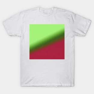 blue pink green white abstract texture T-Shirt